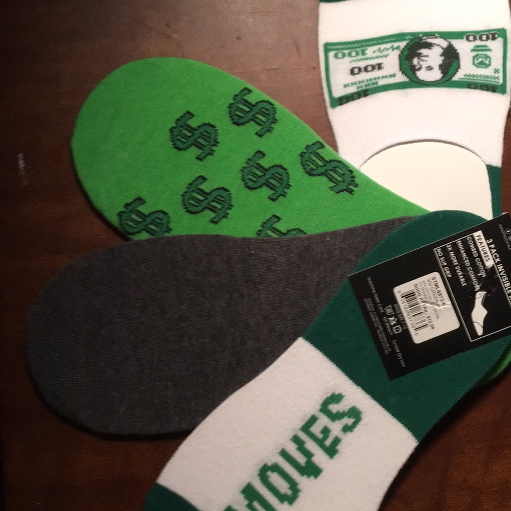 3 pack Money moves socks